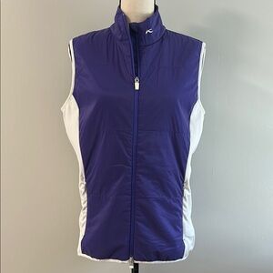 KJUS Women’s Radiation Vest Size 40/L in Purple & White